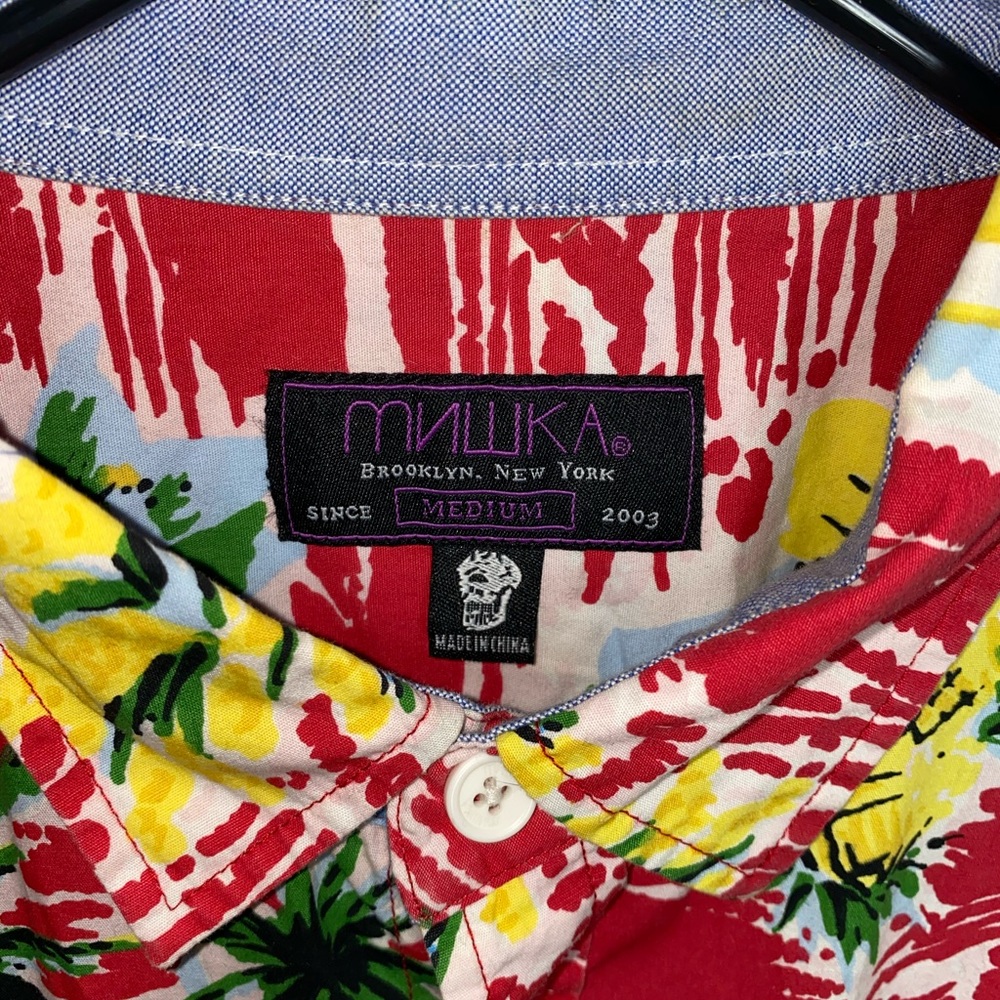 MNWKA MISHKA NYC Hawaiian Button Down shirt